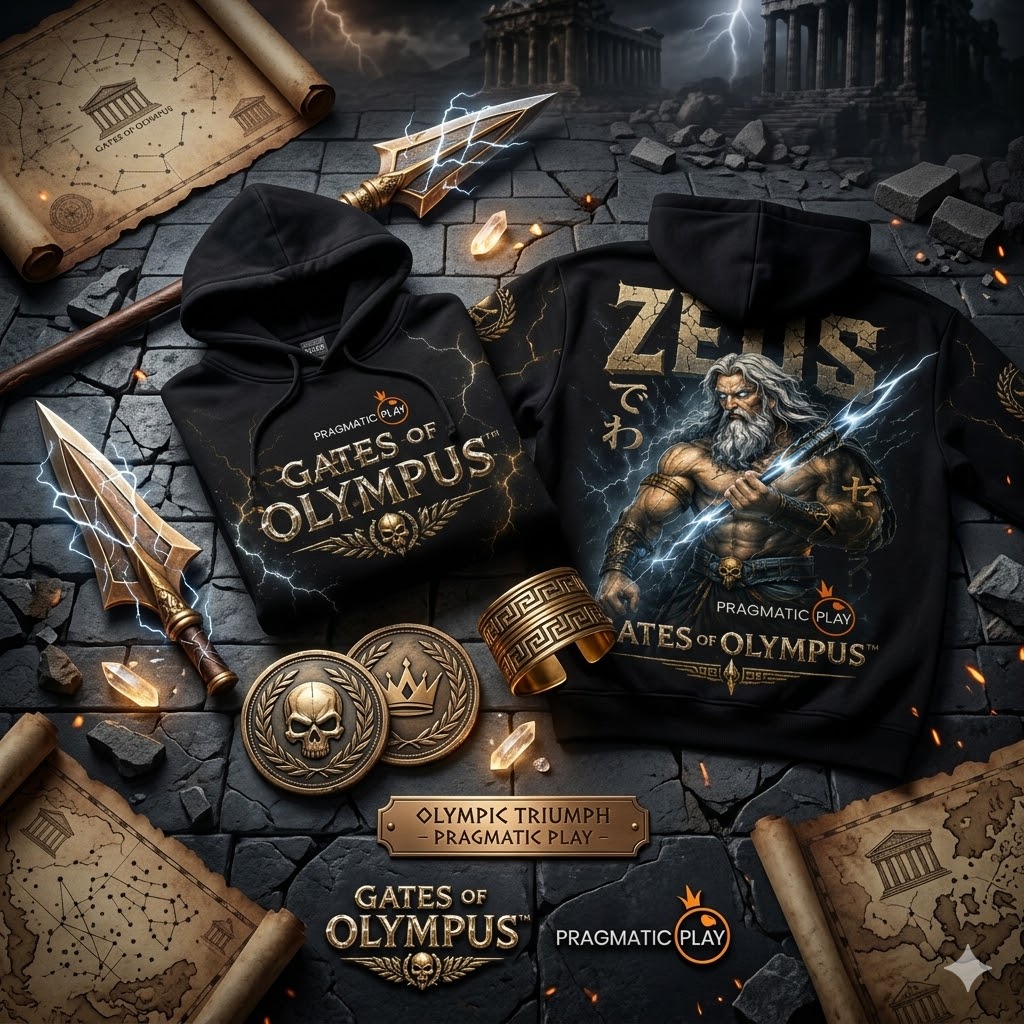 Mockup hoodie Zeus Olympus epic